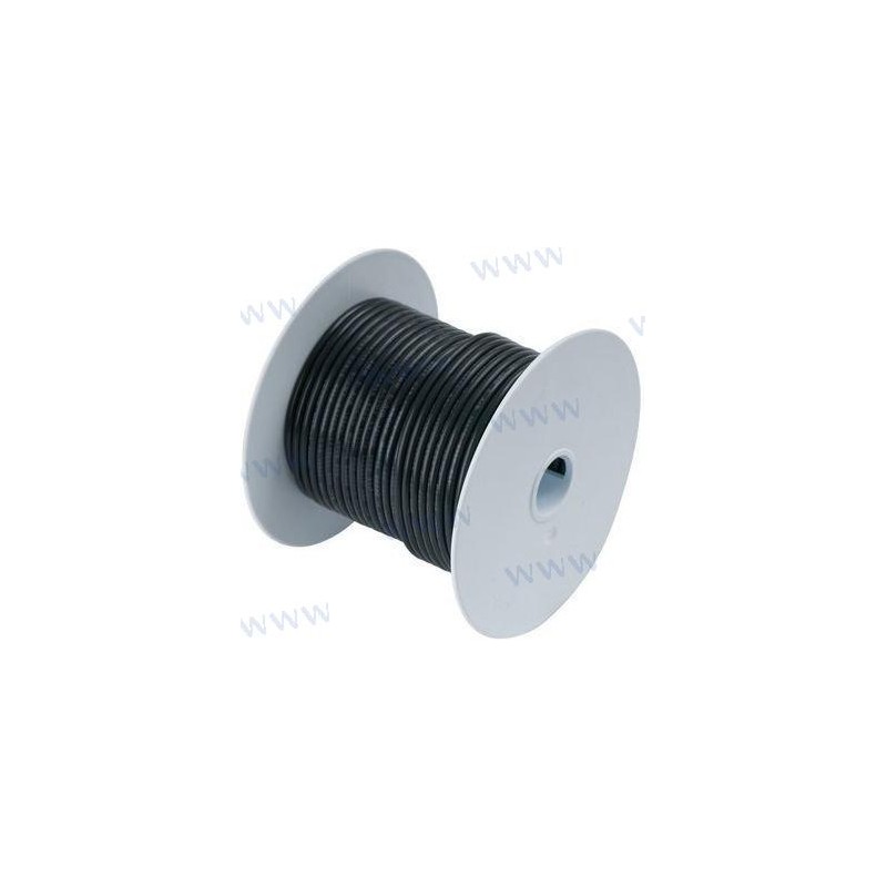 CABLE ELECTRIQUE  (1MM2) NOIR - 30 M