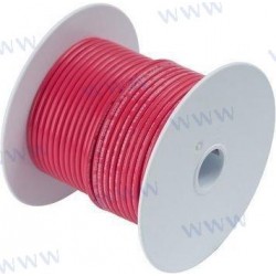 CABLE ELECTRIQUE  (1MM2) ROUGE - 30 M