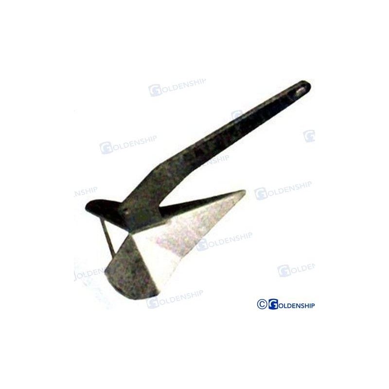 ANCRE TYPE DELTA GALVANISEE 7,5 KG.