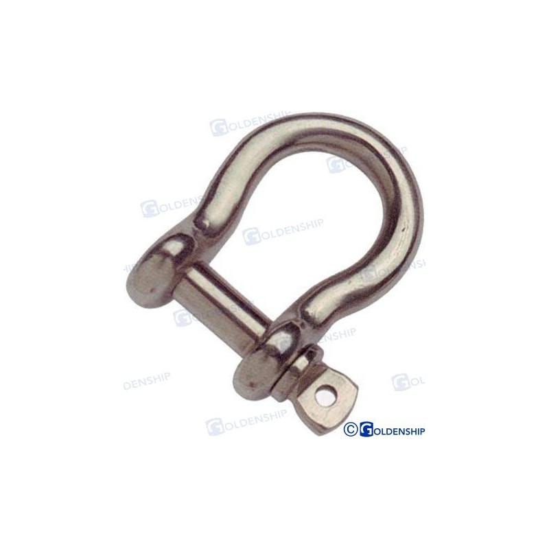 MANILLE LYRE INOX 316  4 MM (PACK 25)