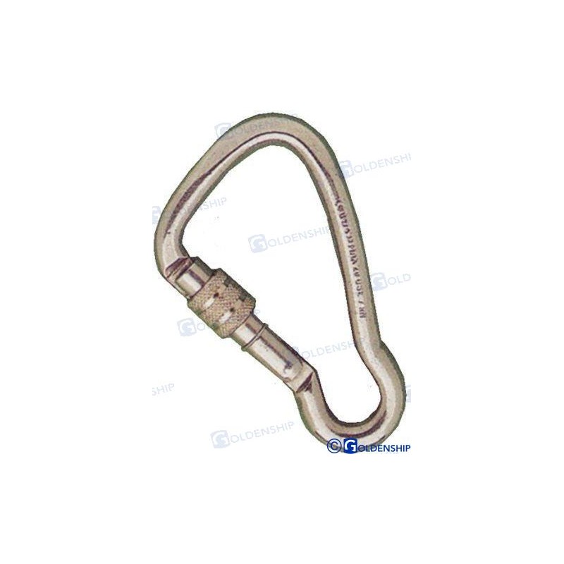 MOUSQUETON + SECURITE 10MM (10)