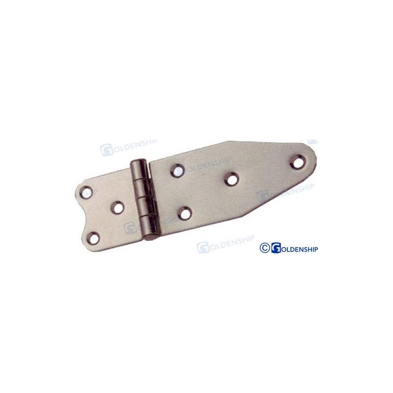 CHARNIERE INOX 41X130X2MM  (PACK 2)