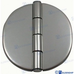 CHARNIERE COUVERTE INOX 65X65MM