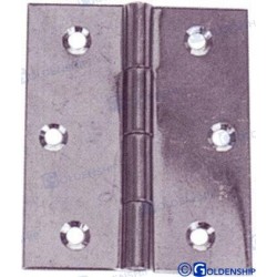 CHARNIERE INOX  0,6MM  50X60 MM (PACK 2)