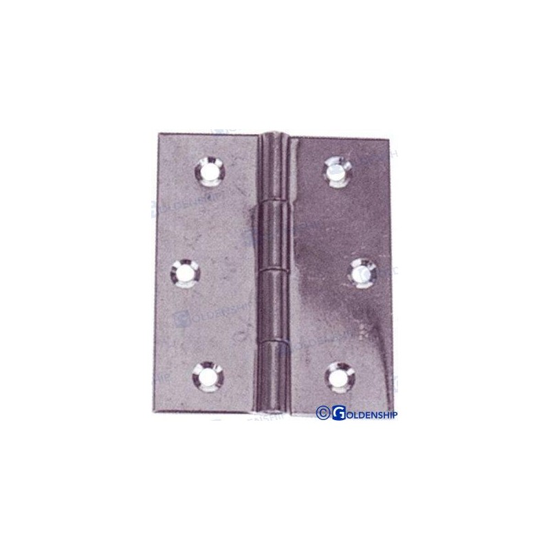 CHARNIERE INOX  0,6MM  50X60 MM (PACK 2)