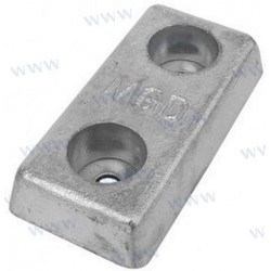 ANODE PLAQUE ALUMINIUM 1,9KG