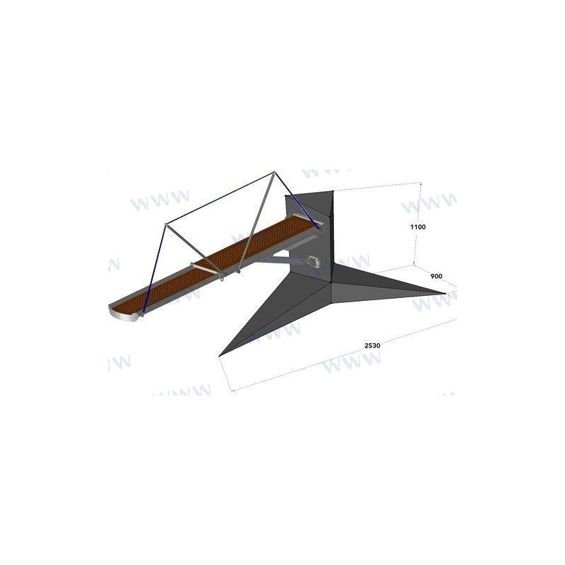 EXPOSITEUR 2 PASSERELLES HYDRAULIQUES