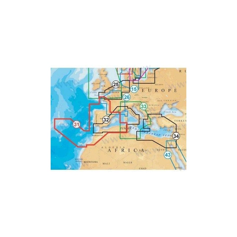 CARTE NAVIONICS PLATINIUM + 5P275XL