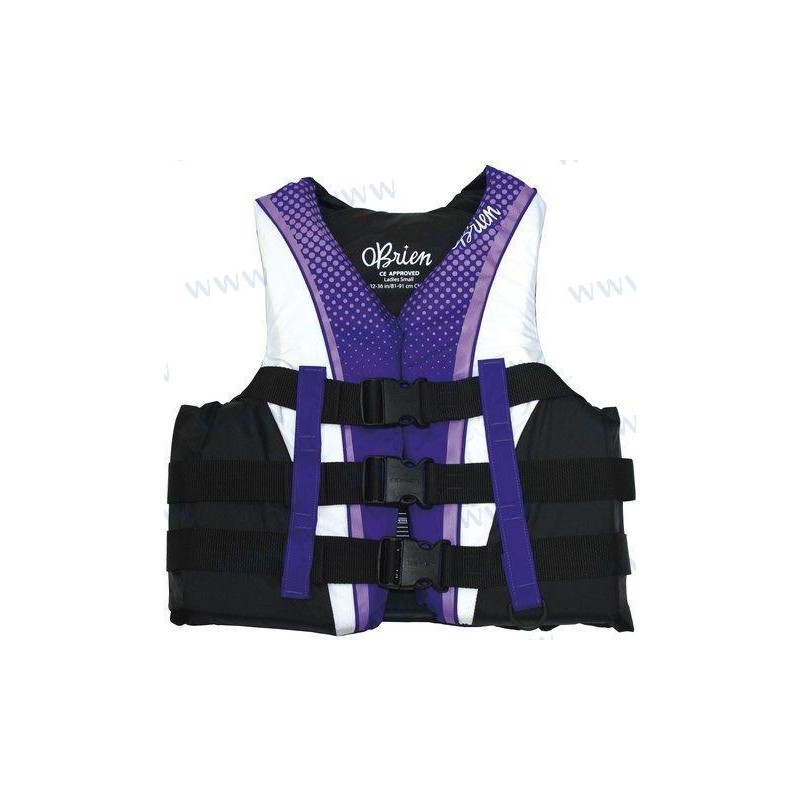 GILET 4B ADJ NYLON POURPRE S