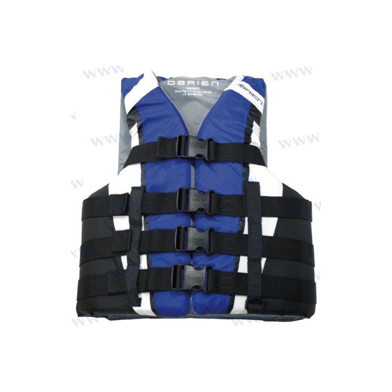 GILET 4B PRO CE NYLON BLEU - L