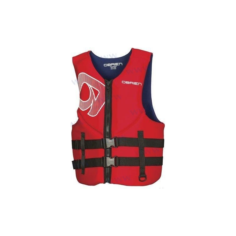 GILET NEOPRENE ROUGE TAILLE M