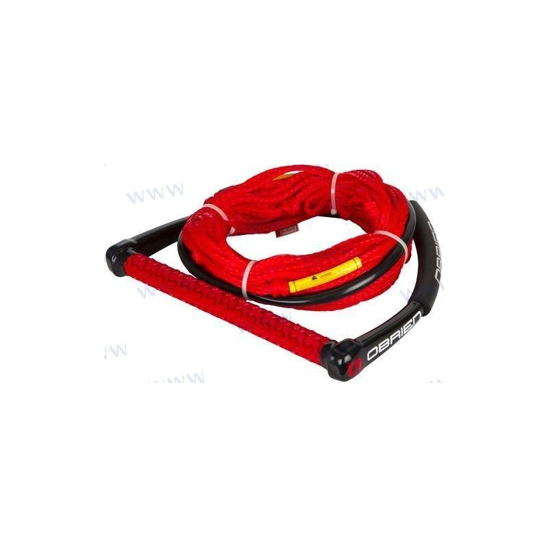 CORDE & PALONIER 4 SEC ROUGE