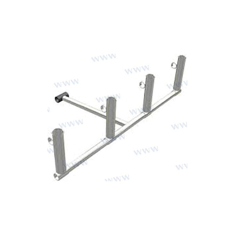 PORTE CANNE ALUMINIUM