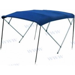 BIMINI 4 ARCEAUX 150/160 CM BLEU