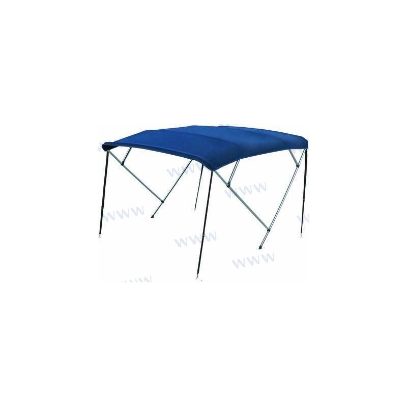 BIMINI 4 ARCEAUX 150/160 CM BLEU