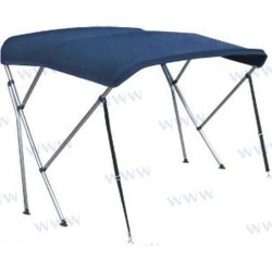 BIMINI AVEC SUPPORT 190/210 CM BLEU