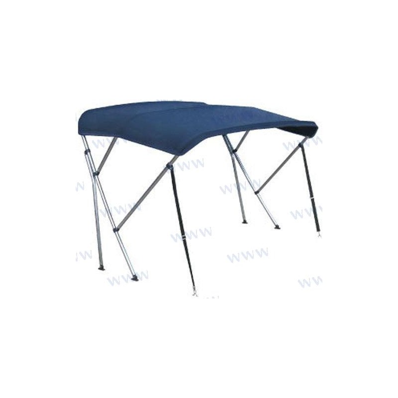 BIMINI AVEC SUPPORT 210/230 CM BLEU