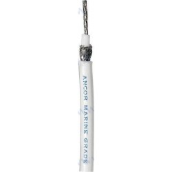 CABLE COAXIAL RG 8X BLANC - 75 M